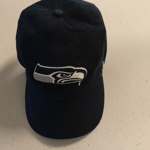 Seahawks 47 Brand Navy Cap